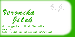 veronika jilek business card